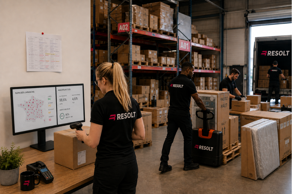 Stockage et préparation